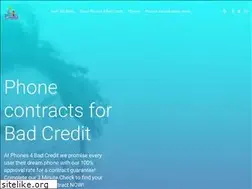 Sites similar to phones4badcredit.com