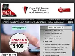Sites similar to phonescreens.com.au