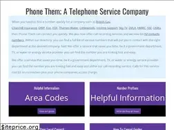 Sites similar to phonethem.co.uk