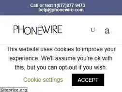 Sites similar to phonewire.com