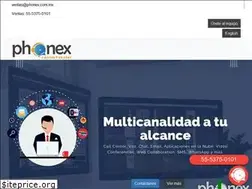 Sites similar to phonex.com.mx