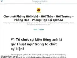 Sites similar to phonghoinghihcm.wordpress.com