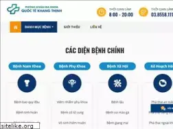 Sites similar to phongkhamdakhoaquocte.vn