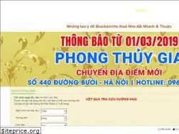 Sites similar to phongthuygia.com