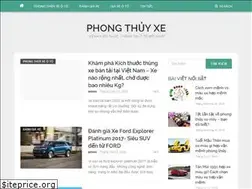 Sites similar to phongthuyxe.com