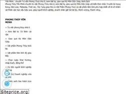 Sites similar to phongthuyyenminh.com