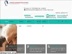Sites similar to phonichearingsolutions.in