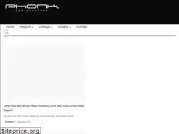 Sites similar to phonk-magazin.de