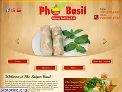 Sites similar to phosaigonbasil.com