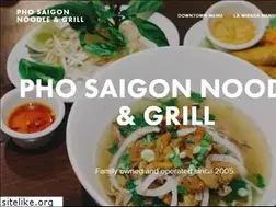 Sites similar to phosaigonla.com