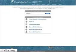 Sites similar to phosphosite.org