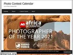 Sites similar to photocontestcalendar.com
