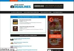 Sites similar to photocontestdeadlines.com