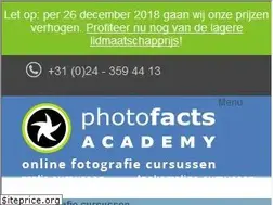 Sites similar to photofactsacademy.nl