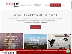 Sites similar to photofilmsmadrid.com