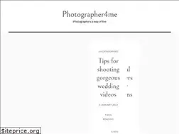 Sites similar to photographer4me.co.uk