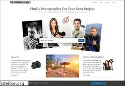 Sites similar to photographersindex.com