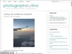 Sites similar to photographsbytina.com