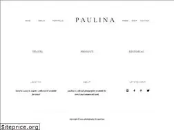 Sites similar to photographybypaulina.com