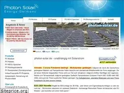 Sites similar to photon-solar.de