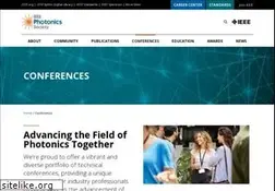 Sites similar to photonicsconferences.org