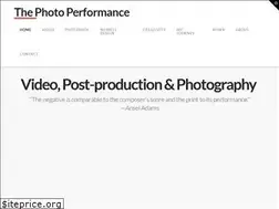 Sites similar to photoperformance.photos