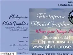 Sites similar to photoprose.com