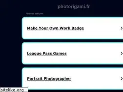 Sites similar to photorigami.fr