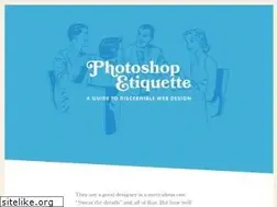 Sites similar to photoshopetiquette.com