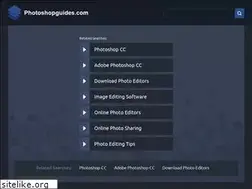 Sites similar to photoshopguides.com