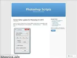 Sites similar to photoshopscripts.wordpress.com