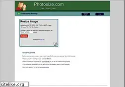 Sites similar to photosize.com