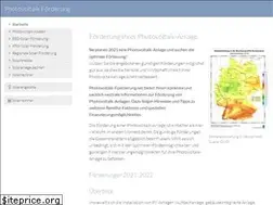 Sites similar to photovoltaik-foerderung.net