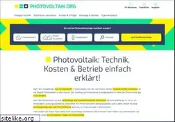 Sites similar to photovoltaik.org