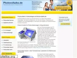 Sites similar to photovoltaiko.de