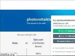 Sites similar to photovoltaiktechnik.at