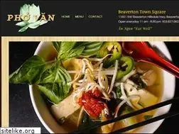 Sites similar to phovanrestaurant.com