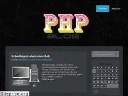 Sites similar to php-blog.hu