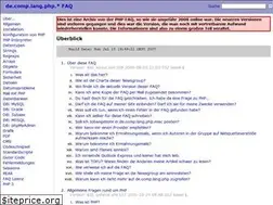 Sites similar to php-faq.de