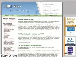 Sites similar to php-kurs.info