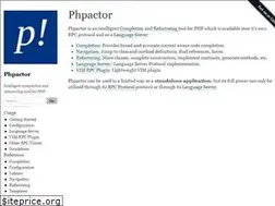 Sites similar to phpactor.readthedocs.io