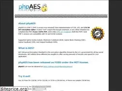 Sites similar to phpaes.com