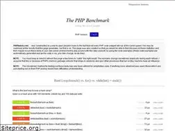 Sites similar to phpbench.com