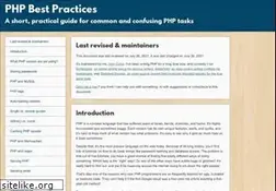 Sites similar to phpbestpractices.org