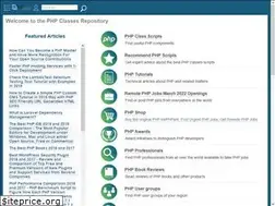 Sites similar to phpclasses.net