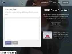 Sites similar to phpcodechecker.com