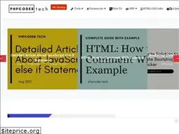 Sites similar to phpcoder.tech