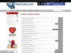 Sites similar to phpcodex.com