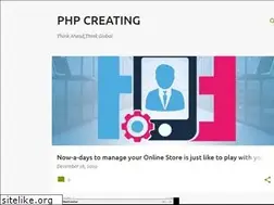 Sites similar to phpcreating.blogspot.com