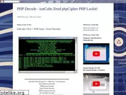 Sites similar to phpdecode.blogspot.com
